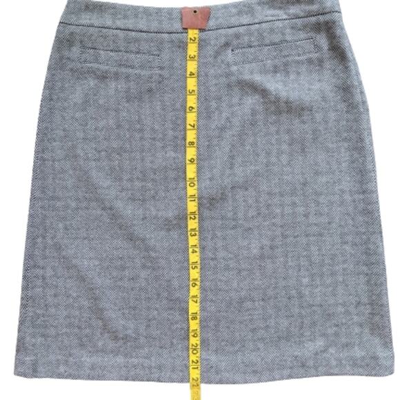 Talbots Herringbone Pencil Skirt 6P - Picture 7 of 9